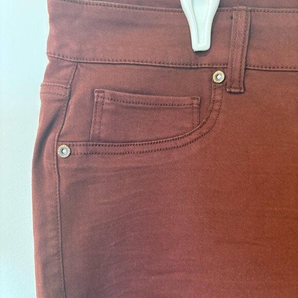 Maurices denim flex jeggings mid rise Size 22W Brown NWT - Picture 4 of 8
